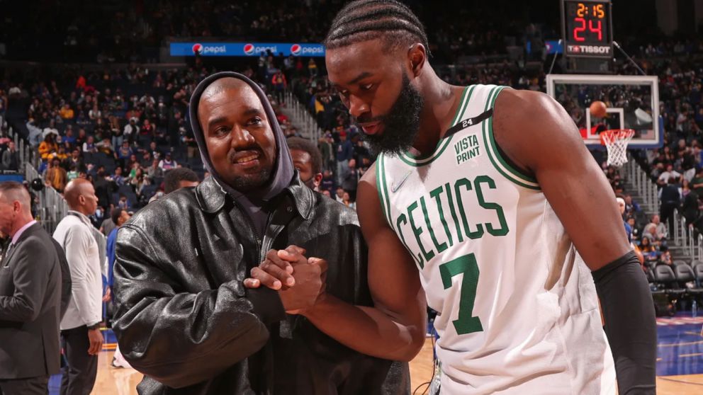 Jaylen Brown y Kanye West ya no están asociados