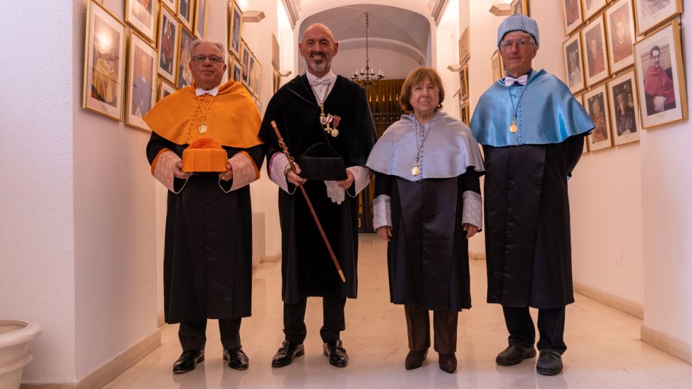 La Universidad Complutense de Madrid otorgó el honoris causa a Alberto Barbieri