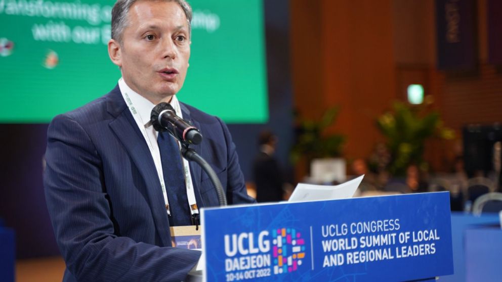 Gray habla ante la cumbre que tuvo como tema central el Pacto para el futuro de la humanidad