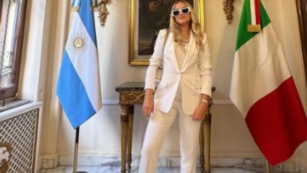 Sofía Calzetti llevó los productos deportivos de su marca, Zettia
