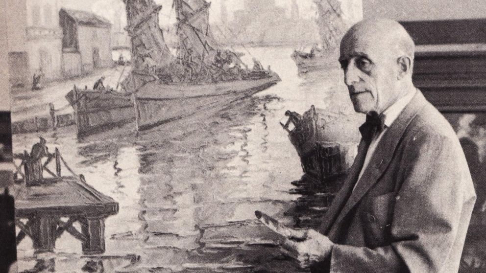 Quinquela Martín, uno de los artistas argentinos más importantes