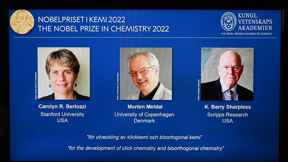 SWEDEN-NOBEL-CHEMISTRY