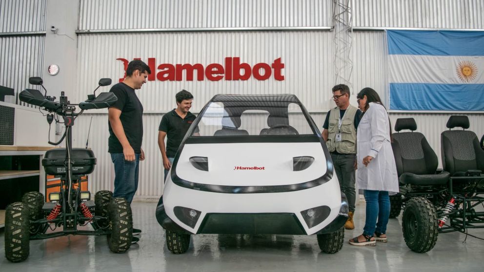 Prventa del auto eléctrico CR2 Hamelbot
