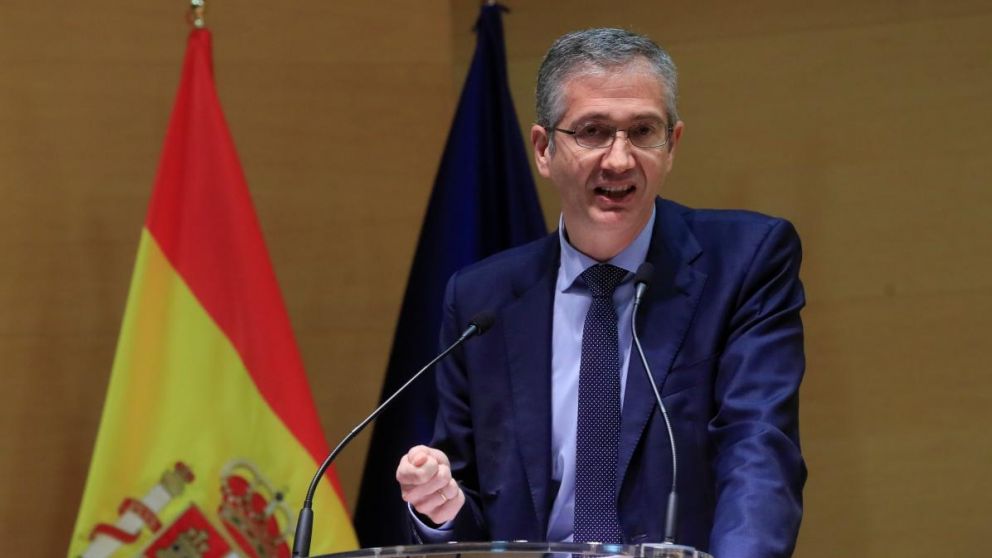 El gobernador del Banco de España, Pablo Hernández de Cos