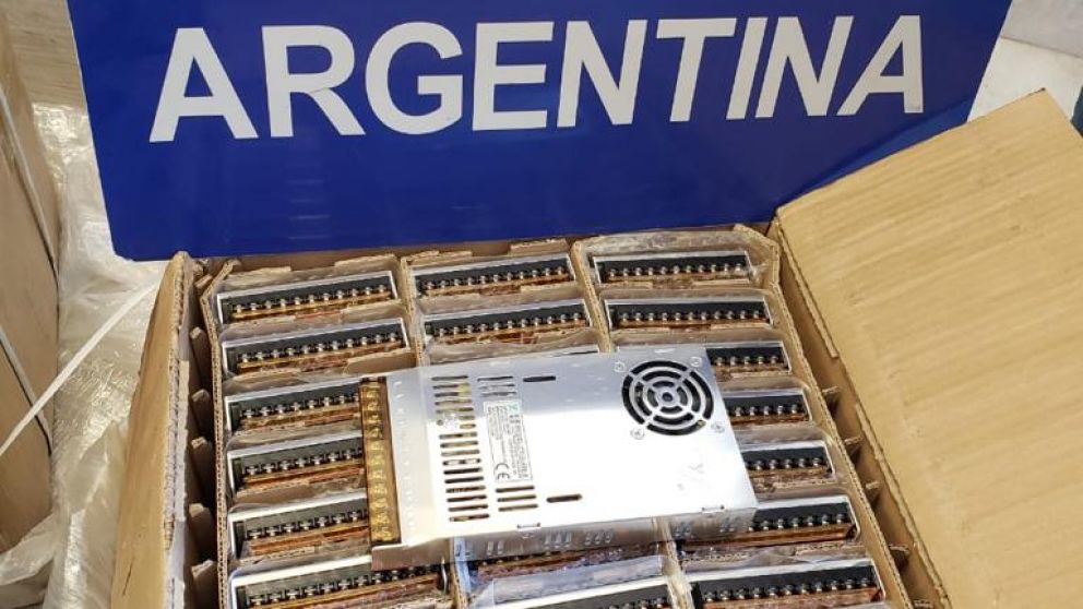 La Aduana secuestró productos electrónicos de origen extranjero valuados en más de 9 millones de pesos