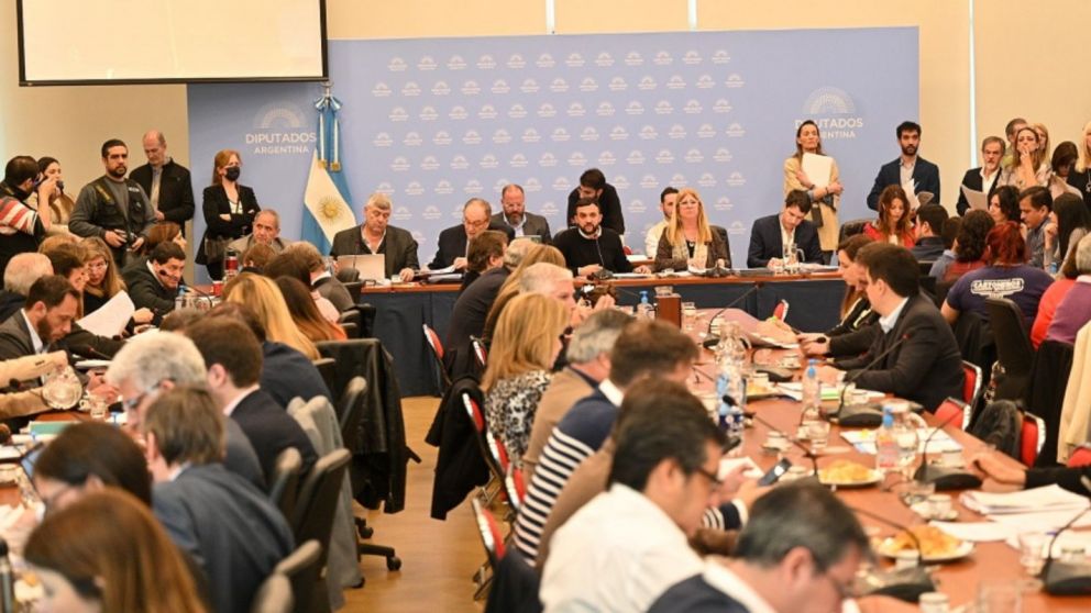 La comisión ya había sido postergada la semana cuando Leonardo Grosso, anunció la decisión de los diputados de pasar a un cuarto intermedio