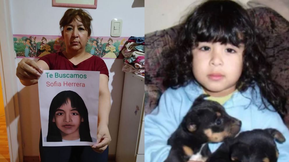 a 14 años de la desaparición de Sofía Herrera, su familia la sigue buscando