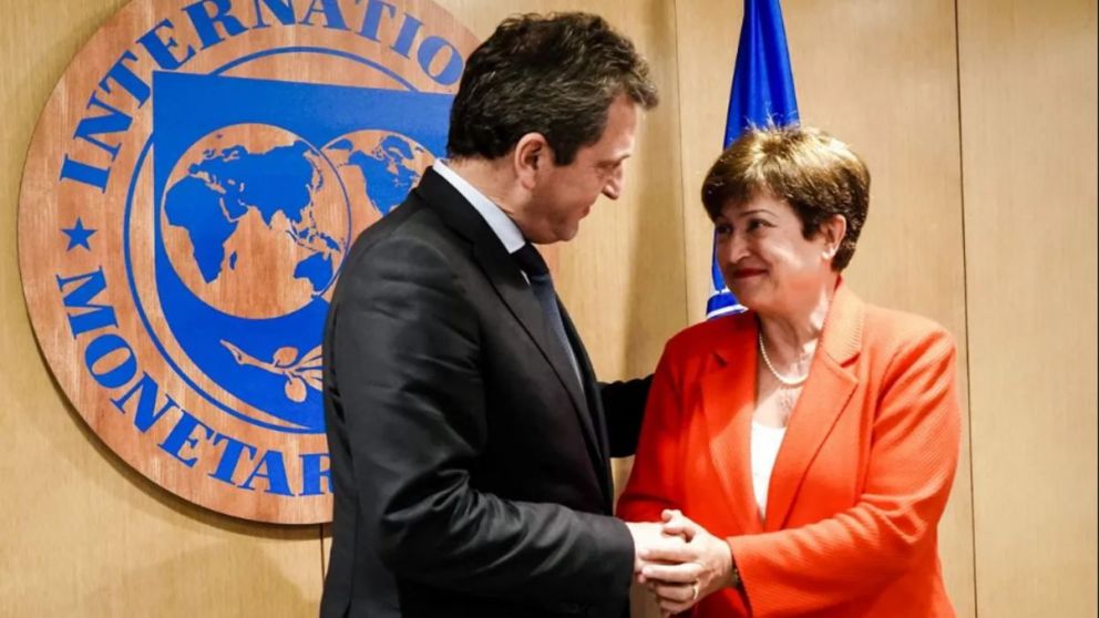 Sergio Massa y Kristalina Georgieva