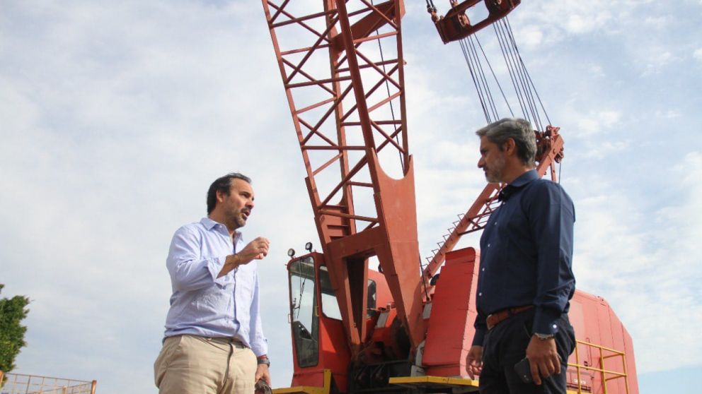 Gonzalo Mórtola, cuando estaba a cargo de Puertos