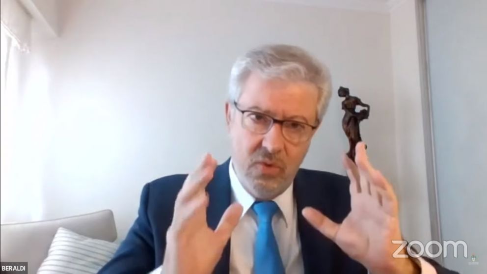 "La verdad, tarde o temprano, sale a la luz", remarcó Beraldi