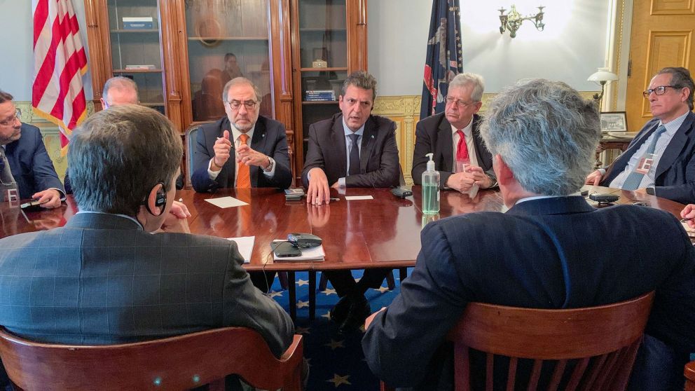 Massa dialogó con el Tesoro de Estados Unidos en la previa del acuerdo