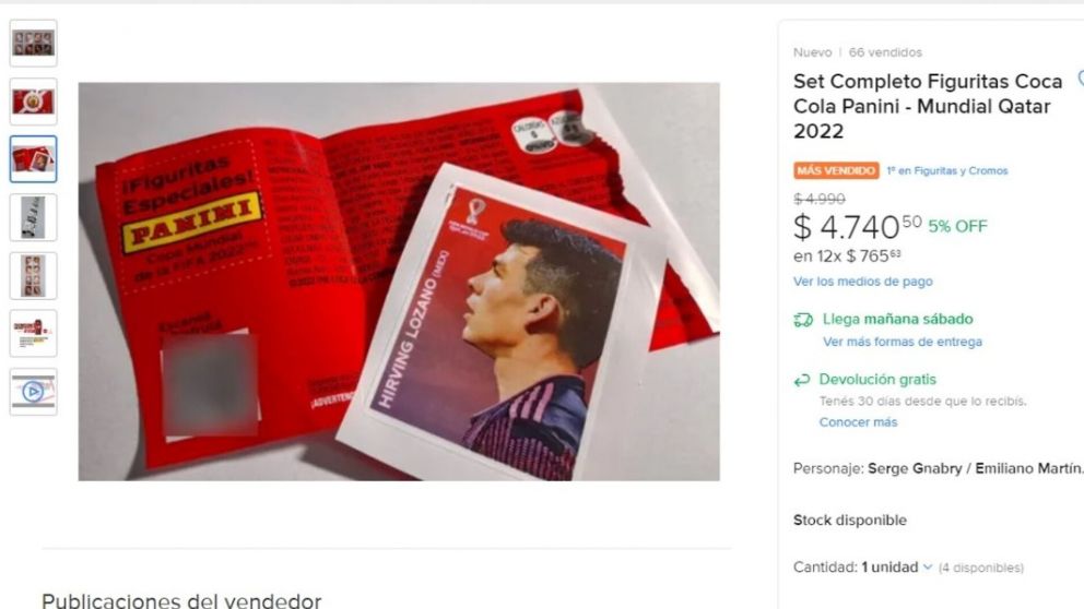 El furor por llenar el álbum de Panini hace que se pida cualquier precio por las figuritas