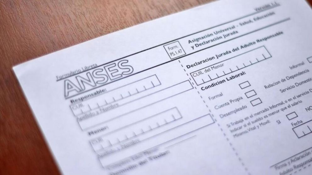 Formulario de Libreta AUH