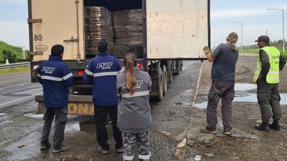 La Aduana secuestró mercadería por un valor de más de 37 millones de pesos