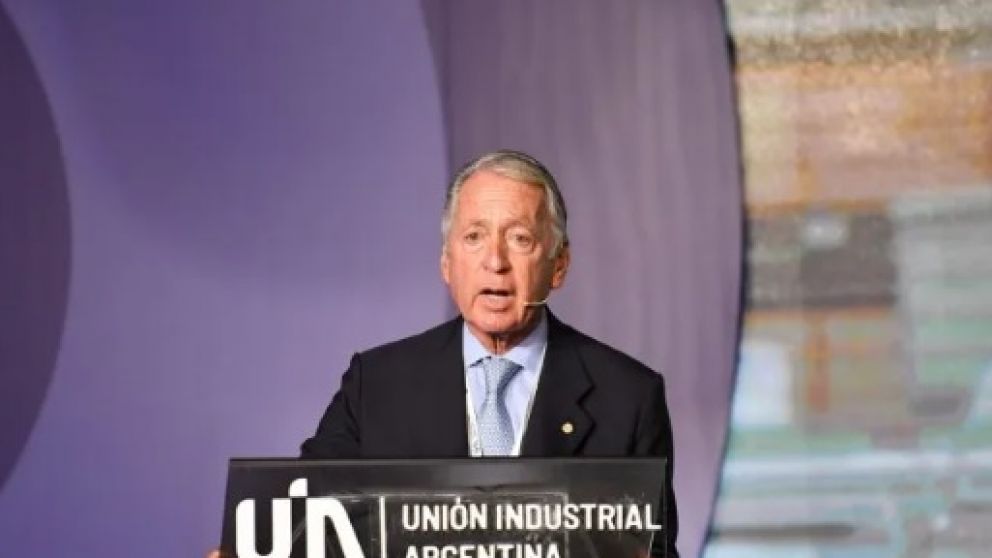 Daniel Funes de Rioja, presidente de la UIA 