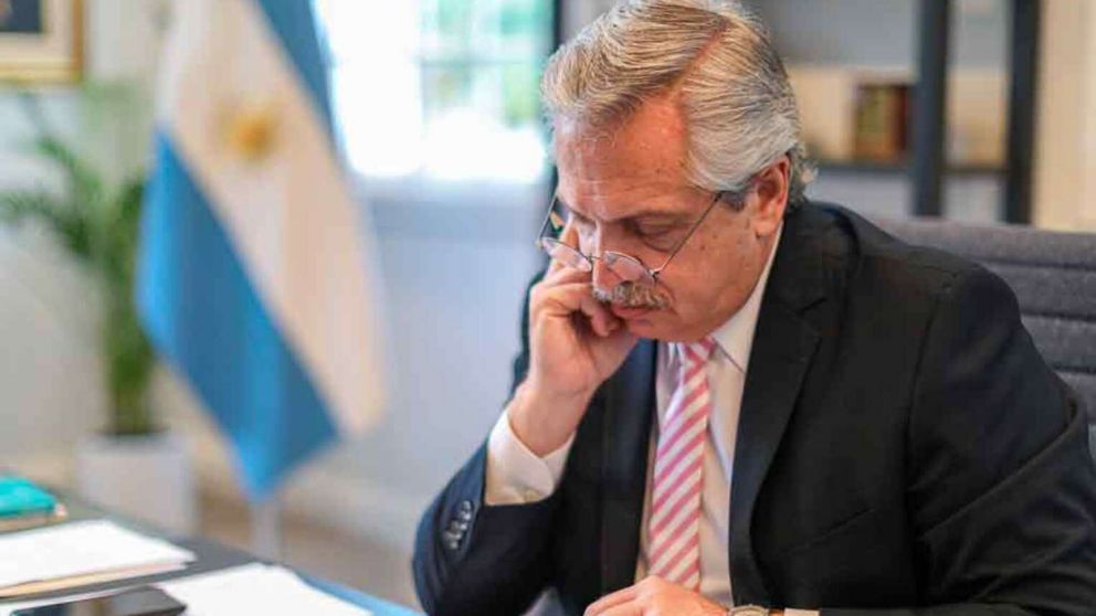 Alberto Fernández acusó una "manipulación de la información"