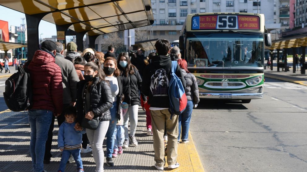 Paro de colectivos hoy 2022