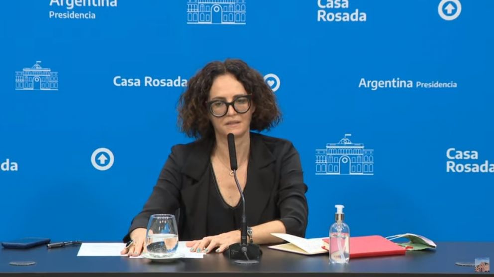 Cecilia Todesca Bocco brindó una conferencia de prensa luego de la reunión del Gabinete Económico