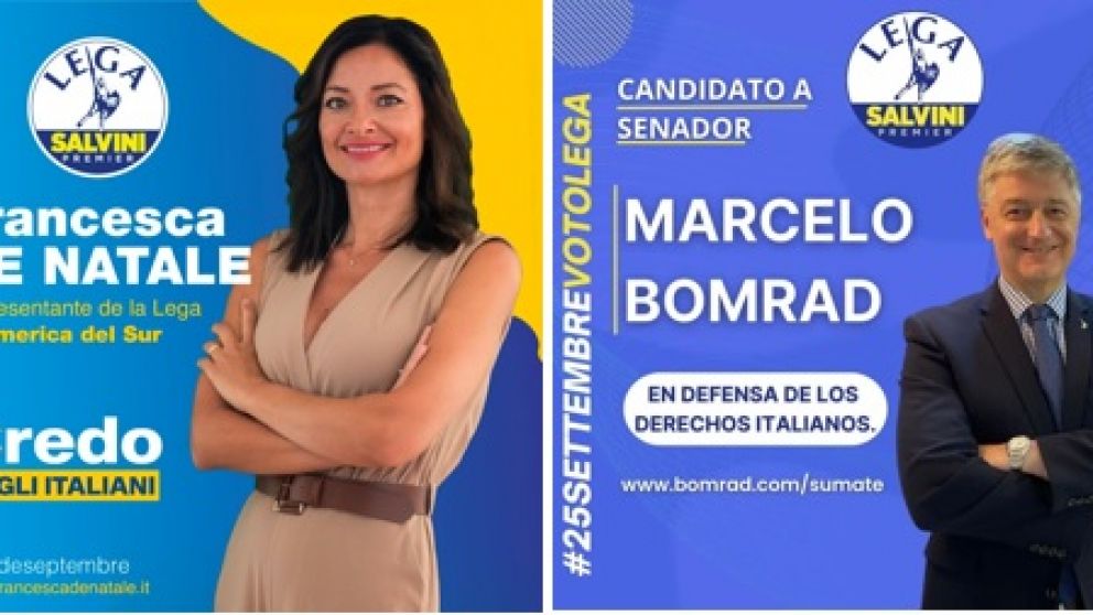 Los candidatos de la Lega para las elecciones de septiembre