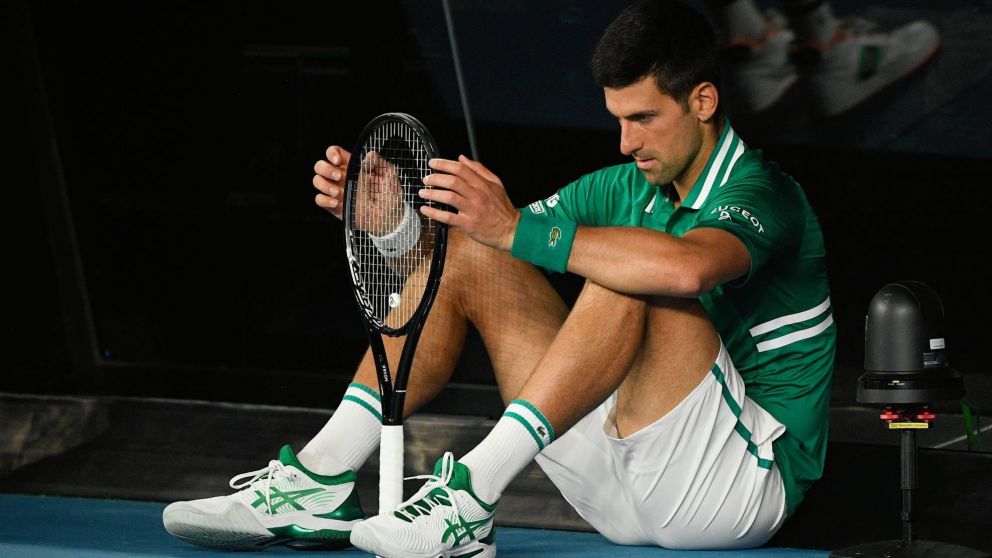 Por no participar del US Open, "Nole" pierde terreno en los Grand Slam