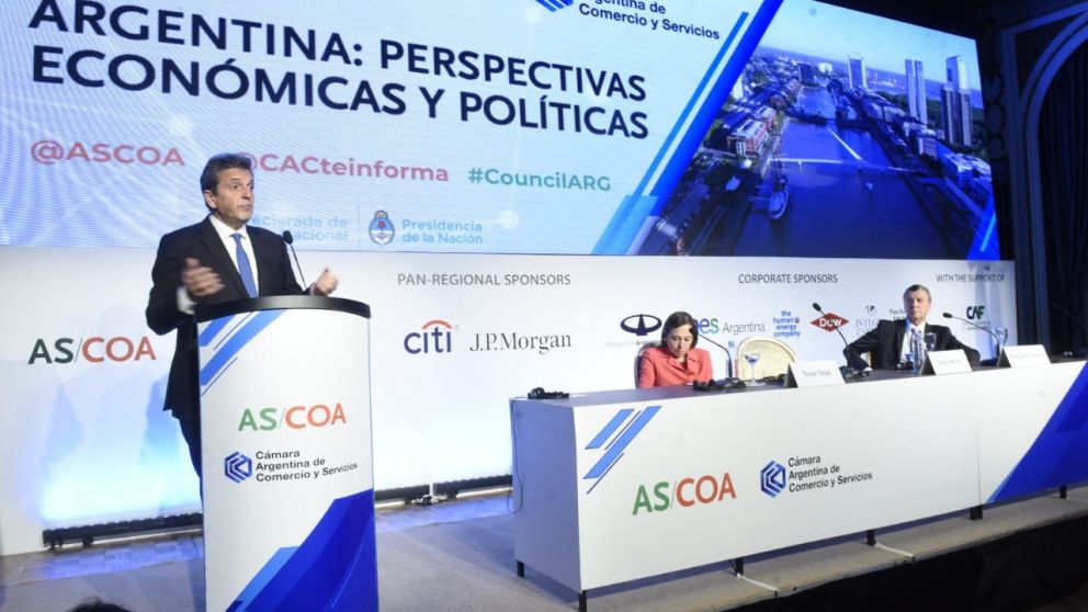 Massa ratificó el rumbo de ajuste fiscal y la acumulación de reservas