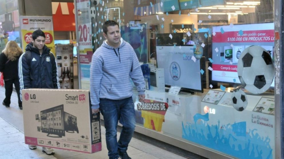 TV y celulares a precios bajos