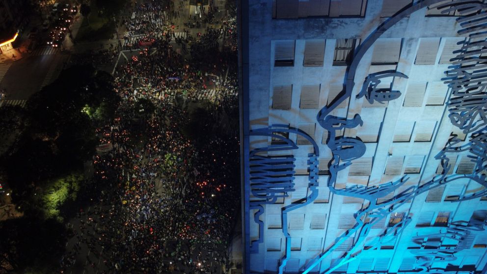 El 26 de Julio hubo gremios que se movilizaron para rendir homenaje a Evita