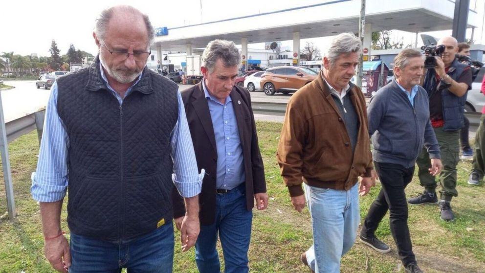 La Mesa de Enlace se reuni� con Sergio Massa en Escobar