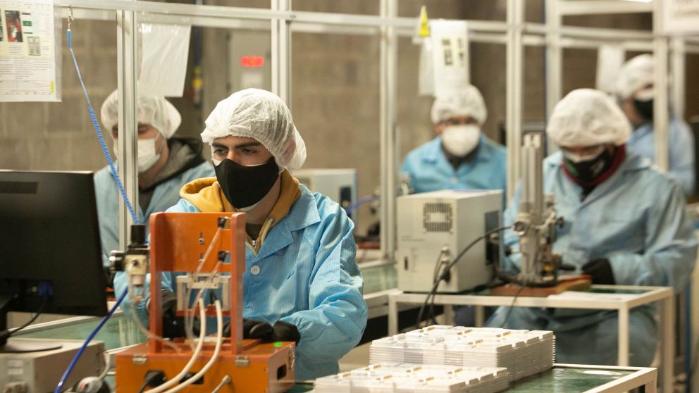 La planta de Catamarca, en el parque industrial de El Pantanillo