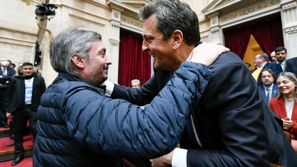 El apoyo de Máximo Kirchner