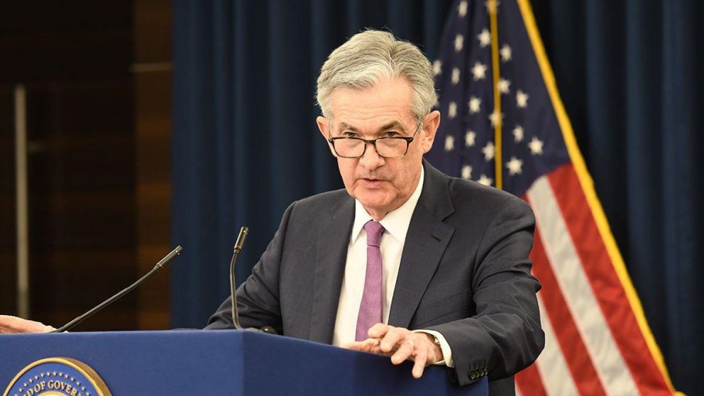 Powell había anticipado otra suba de tres cuartos de punto en las tasas de referencia
