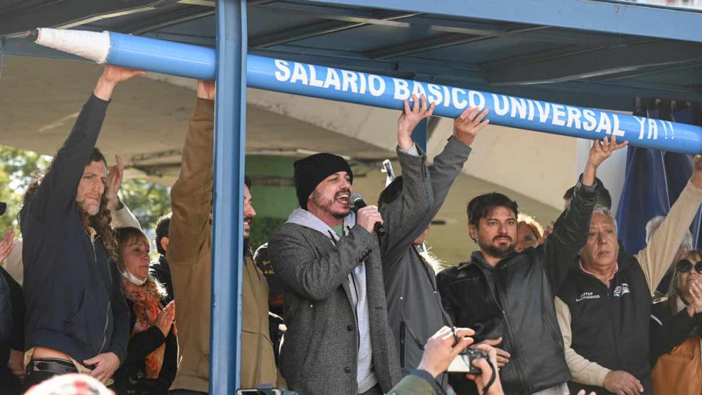 Grabois le dijo al Presidente Fernández que si no le gusta "el salario universal" que invente "otra cosa"