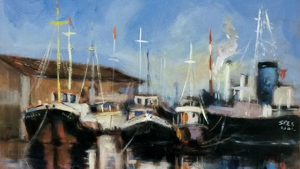 Acrílico de Jorge Barboza