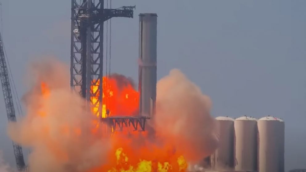 Contratiempo para los viajes a Marte: explotó una nave de Elon Musk durante una prueba