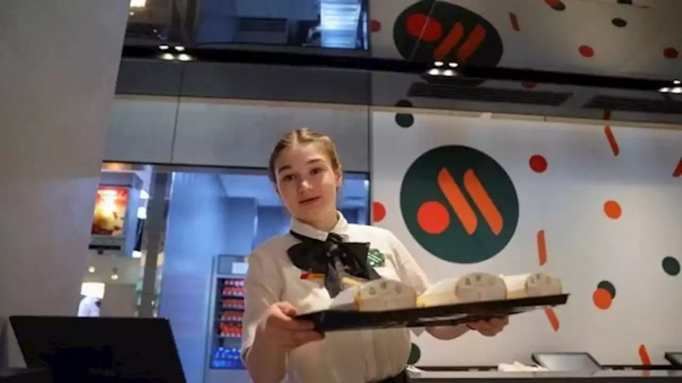 "Sabroso y punto" es el nuevo McDonald's de Rusia