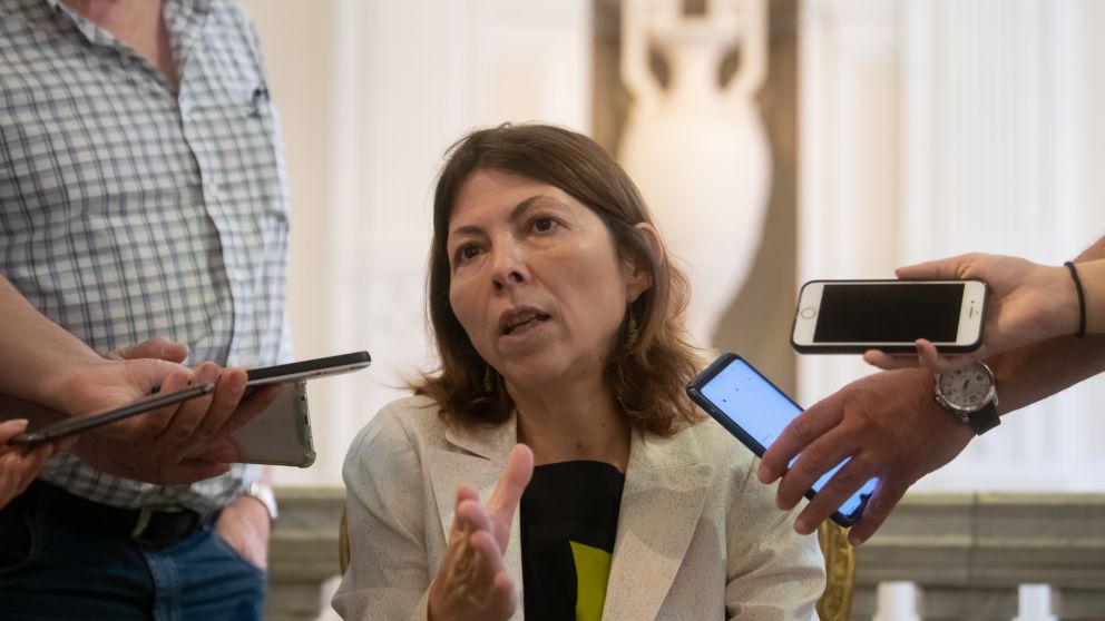 Silvina Batakis se desempeña hasta ahora como secretaria de Provincias en el Ministerio del Interior