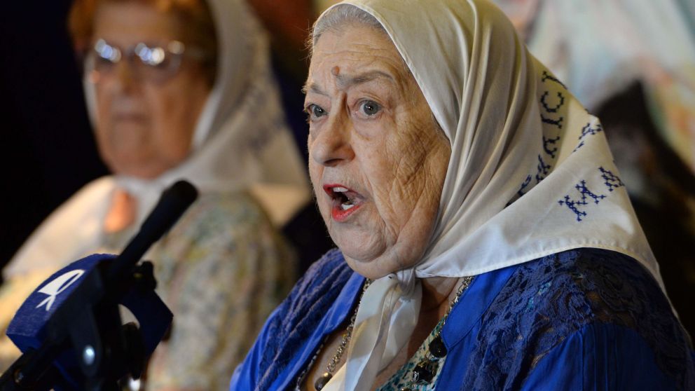 Hebe de Bonafini apuntó contra Alberto Fernández