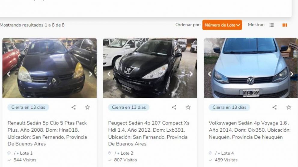 La subasta se realizará el 13 de julio