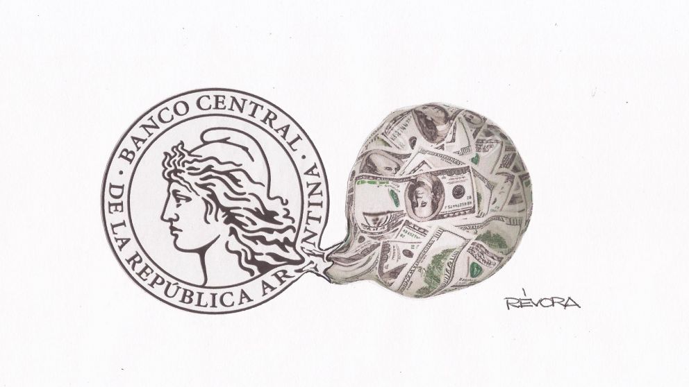 El Banco Central venía sufriendo un drenaje de reservas en junio