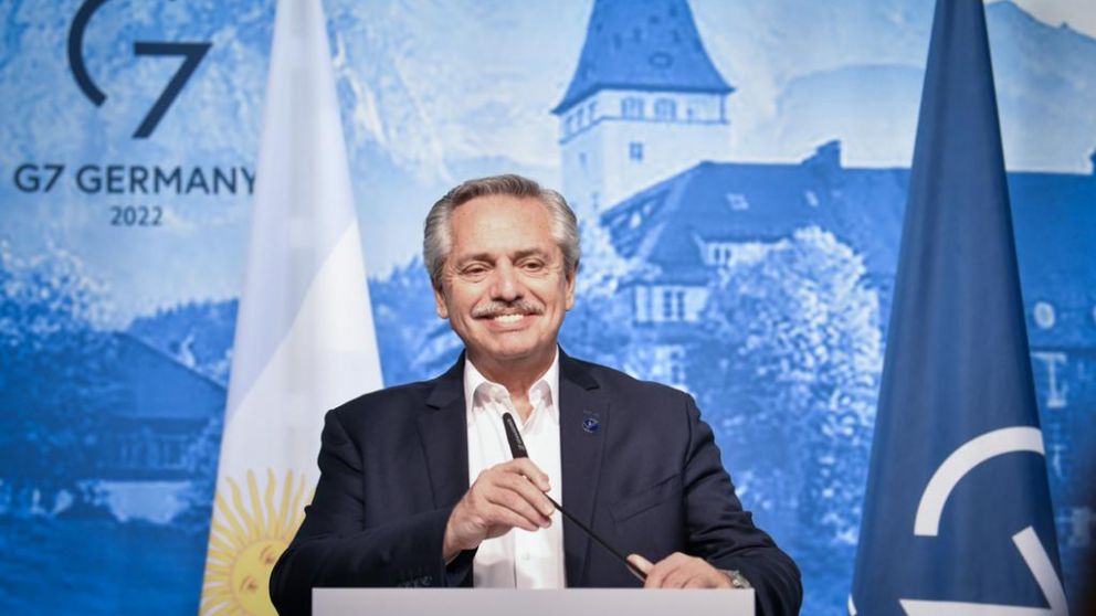 El presidente Alberto Fernández dijo en Alemania que no habrá ajuste "salvaje"