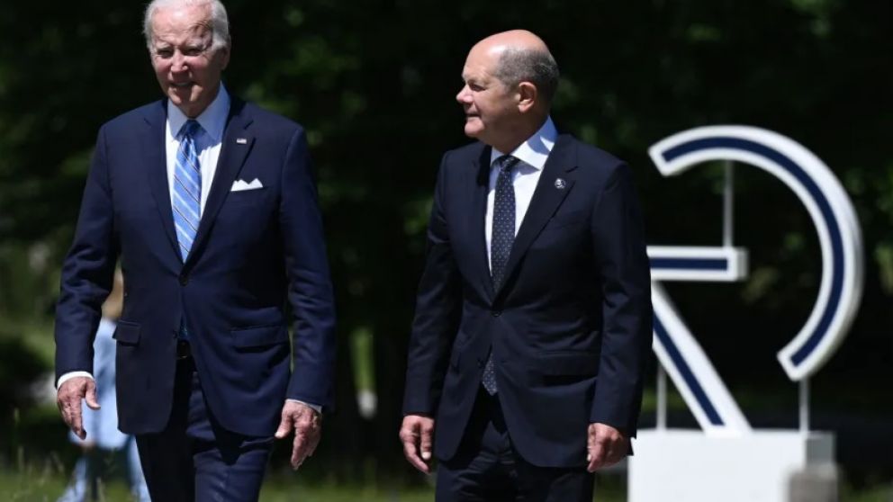 Biden y Scholz, aliados en mejorar la relaci�n con pa�ses emergentes 