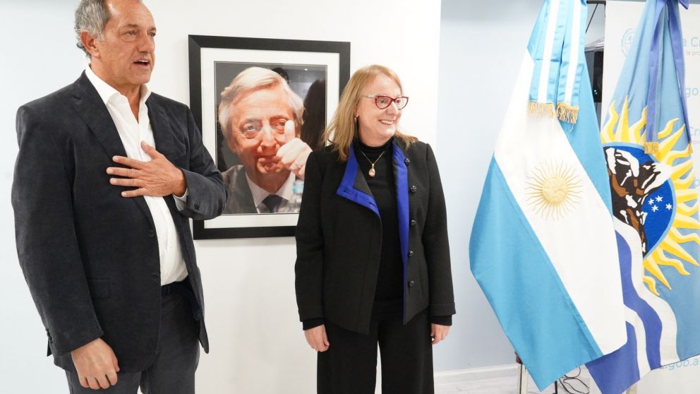 Alicia Kirchner y Daniel Scioli acordaron profundizar la agenda de desarrollo productivo en la Región Patagónica