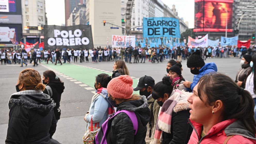 La Unidad Piquetera levantó el acampe, pero no confía en las promesas oficiales