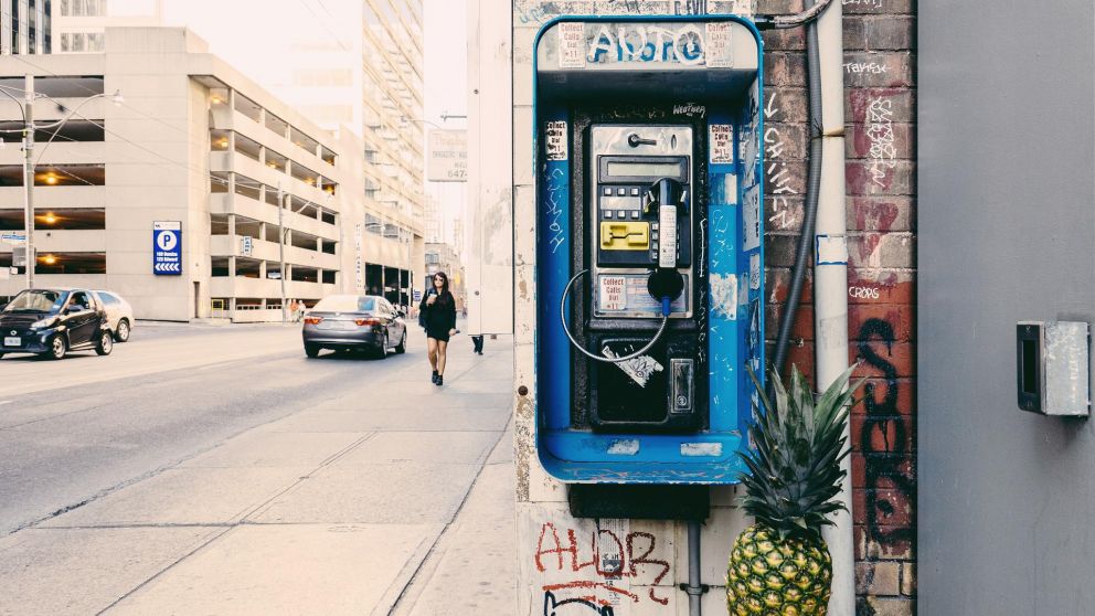 Teléfonos públicos: de la calle al museo en Nueva York