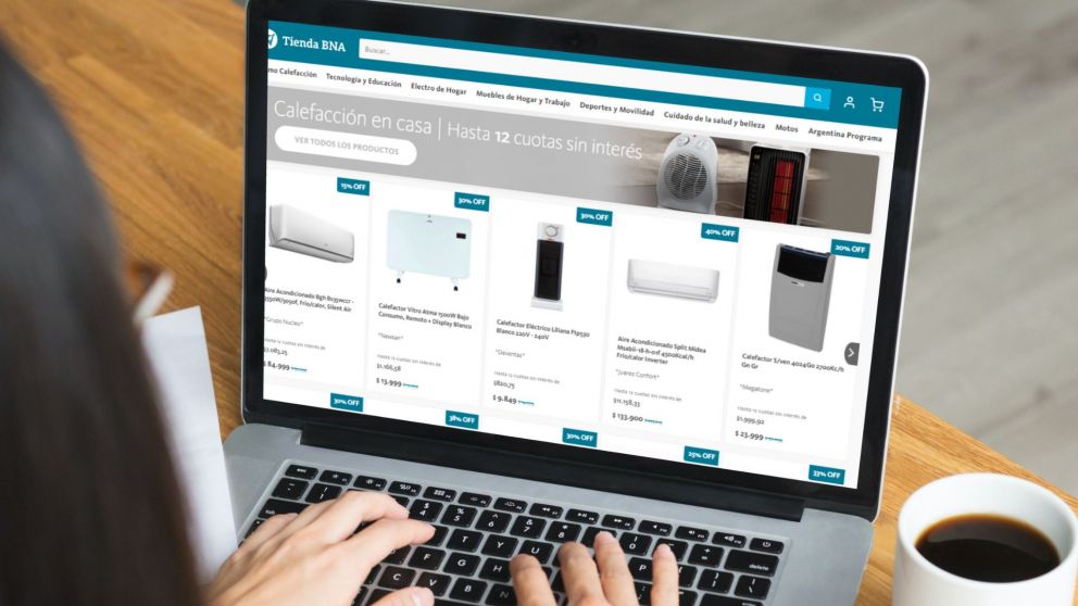 Calefacción en Tienda BNA