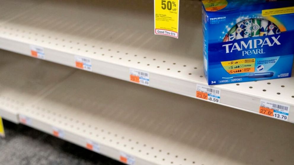 Escasez de tampones en Estados Unidos: "Parece una guerra contra las mujeres"