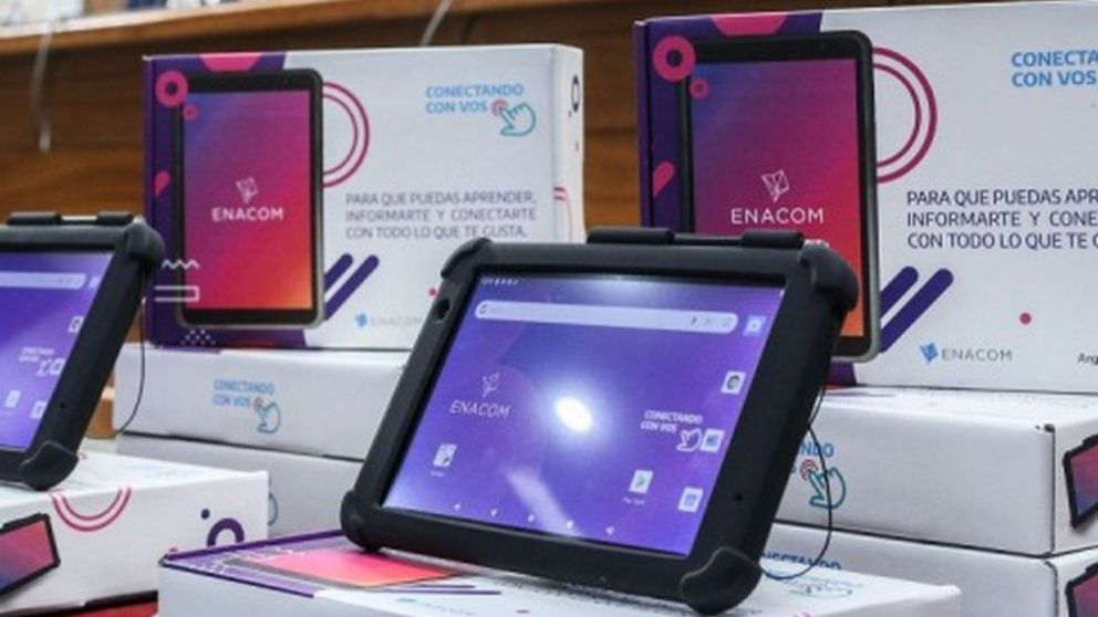Las tablets del Enacom también las pueden recibir titulares de AUH