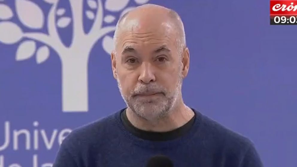 Horacio Rodríguez Larreta, jefe de Gobierno de CABA
