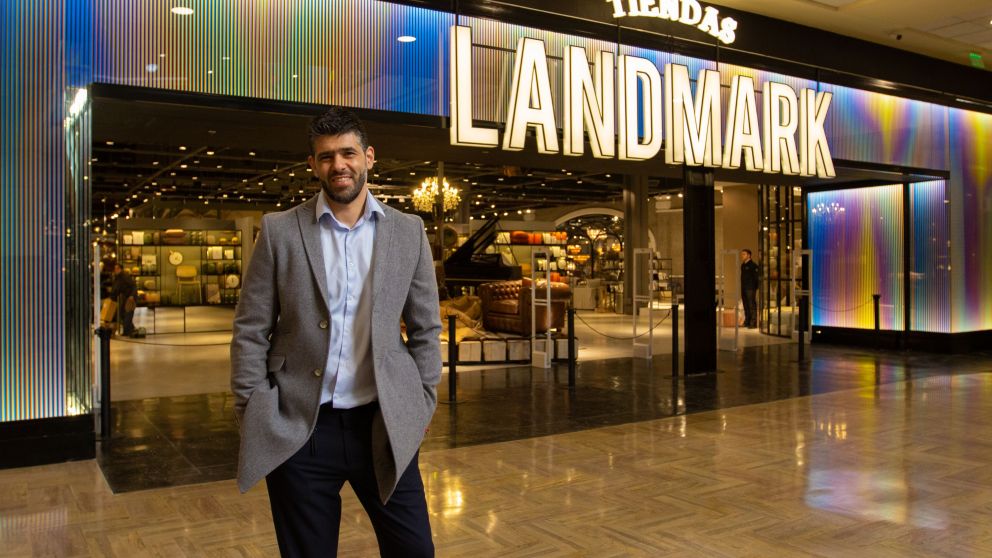 Federico Arslanian, socio y gerente general de Tiendas Landmark