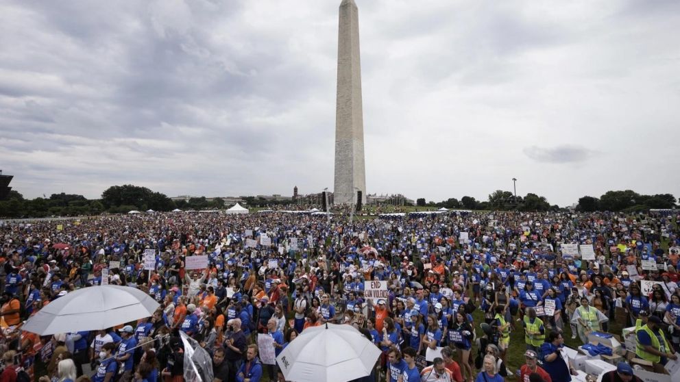 Nueva York, Washington DC y Los Angeles fueron algunas de las grandes ciudades donde se realizaron marchas el fin de semana